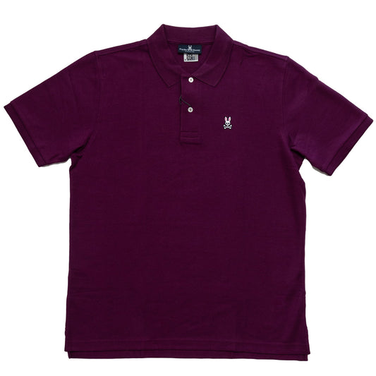 Playera Psycho Bunny Morada Tipo Polo