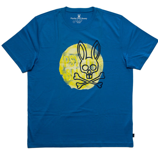 Playera Psycho Bunny Azul Cielo